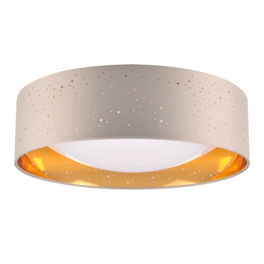 LED Mennyezeti lámpa TULUZA LED/24W/230V á. 40 cm barna