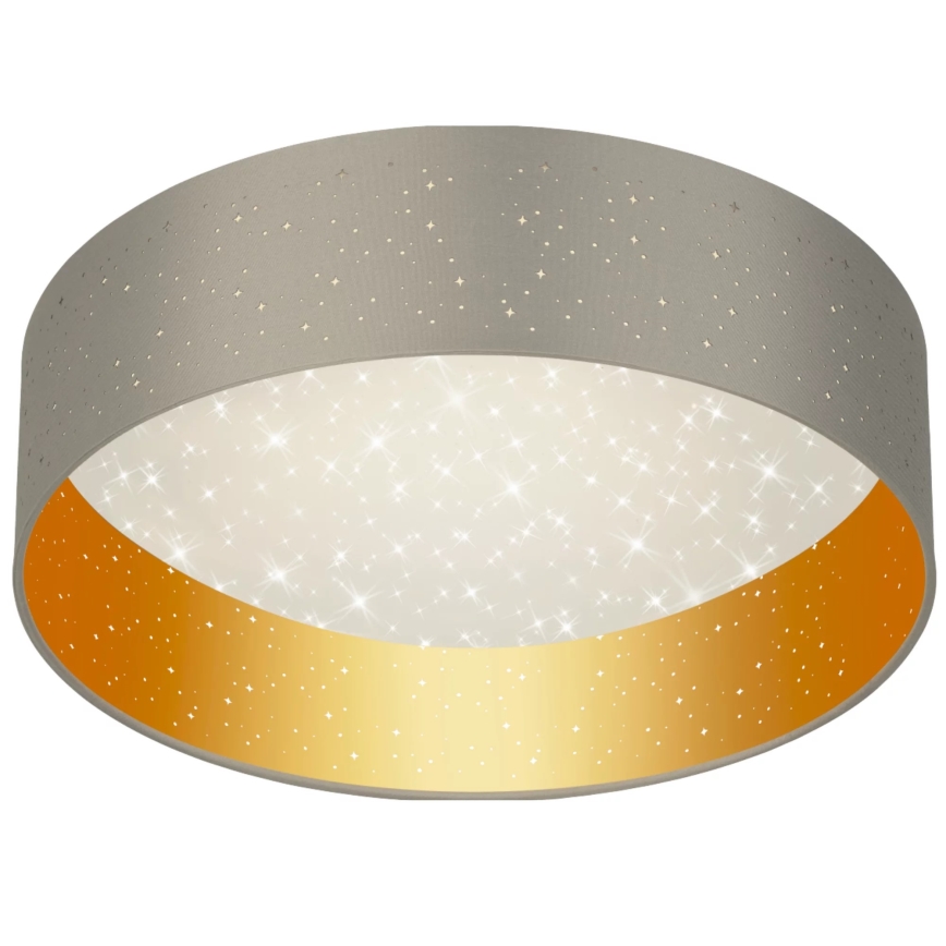 LED Mennyezeti lámpa TULUZA LED/24W/230V á. 40 cm barna