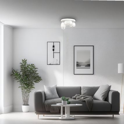 LED Mennyezeti lámpa VASO LED/12W/230V átm. 42 cm fehér