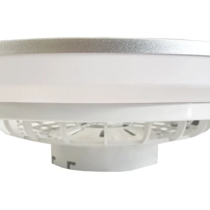 LED Dimmelhető mennyezeti lámpa ventilátorral OPAL LED/48W/230V 3000-6500K + távirányítás