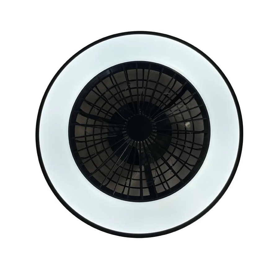 LED Fényerőszabályozható mennyezeti lámpa ventilátorral OPAL LED/48W/230V 3000-6500K + távirányító