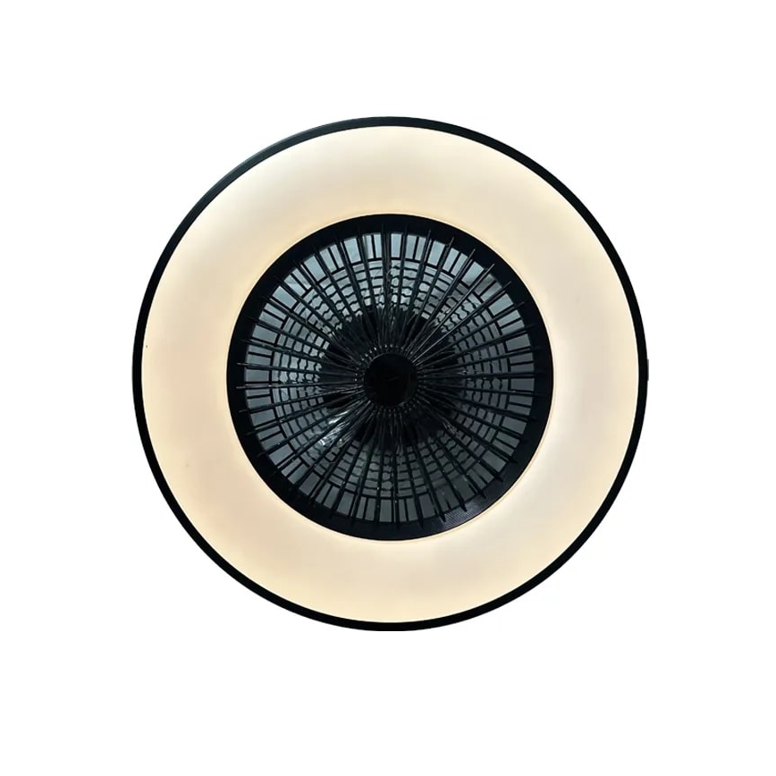 LED Dimmeres mennyezeti lámpa ventilátorral OPAL LED/72W/230V 3000-6500 + távirányító