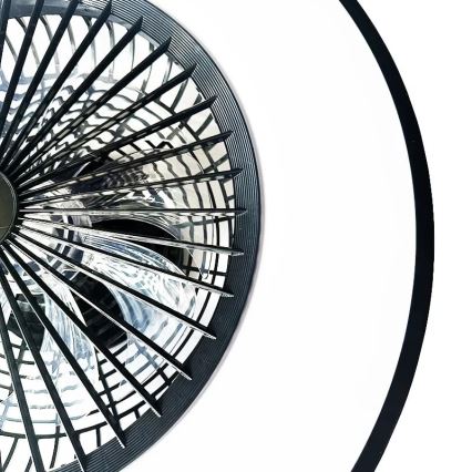 LED Dimmeres mennyezeti lámpa ventilátorral OPAL LED/72W/230V 3000-6500 + távirányító