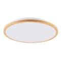 LED Mennyezeti lámpa WOODY LED/15W/230V á. 28 cm