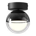LED mennyezeti lámpa ZIREA LED/7W/230V átm. 12 cm fekete