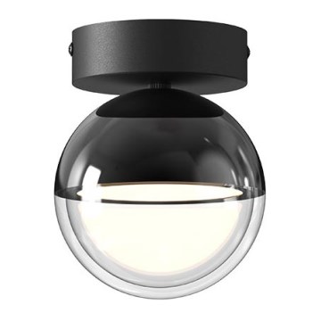 LED mennyezeti lámpa ZIREA LED/7W/230V átm. 12 cm fekete