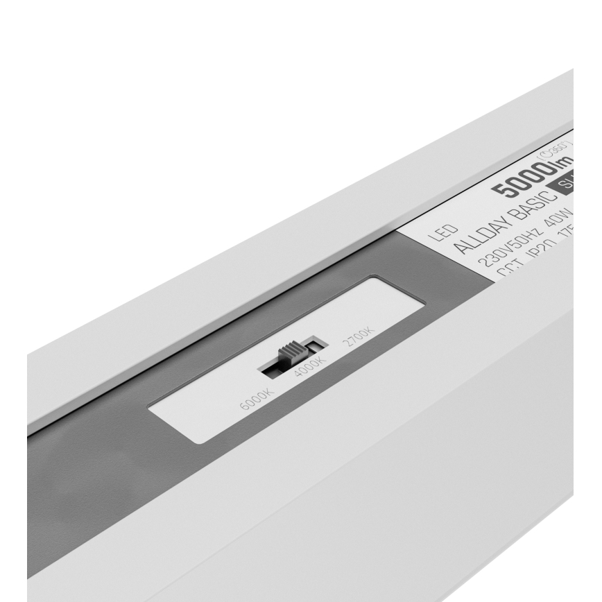 LED mennyezeti lámpatest ALLDAY BASIC LED/40W/230V 2700/4000/6000K fehér