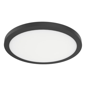 LED mennyezeti lámpatest EVORA LED/18W/230V 3000/4000/6000K átm. 22,5 cm fekete