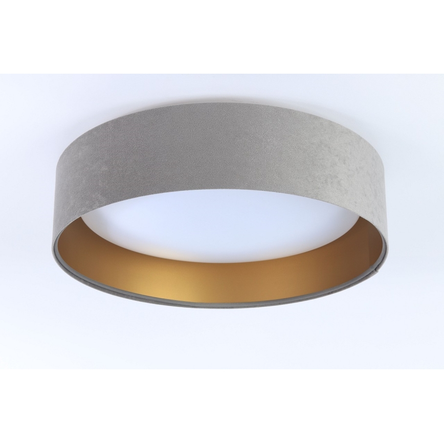 LED mennyezeti lámpatest GALAXY LED/24W/230V Ø 44 cm szürke/arany