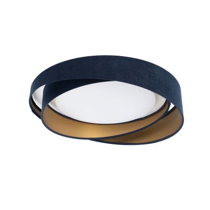 LED mennyezeti lámpatest GALAXY MODERN, 24W, 230V, Ø 55 cm, kék/arany
