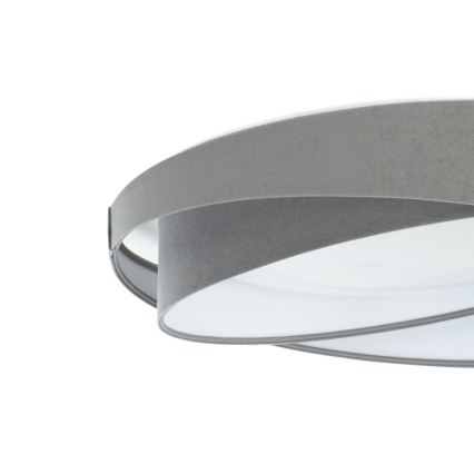 LED mennyezeti lámpatest GALAXY MODERN LED/24W/230V átm. 55 cm szürke/fehér