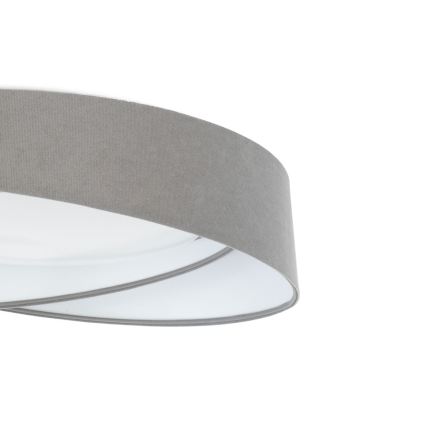 LED mennyezeti lámpatest GALAXY MODERN LED/24W/230V átm. 55 cm szürke/fehér