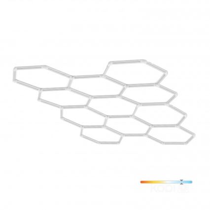 LED mennyezeti lámpatest HEXLINE LED/513W/230V 6500K 300x516 cm fehér