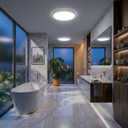 LED mennyezeti lámpatest HUGO LED/21/32/42W/230V 3000/4000/6500K átm. 45 cm IP54 fehér