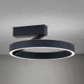 LED mennyezeti lámpatest KOLK LED/40W/230V 2700/3000/4000K Ø 40 cm fekete