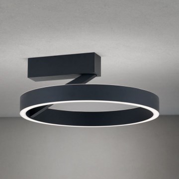 LED mennyezeti lámpatest KOLK LED/40W/230V 2700/3000/4000K Ø 40 cm fekete