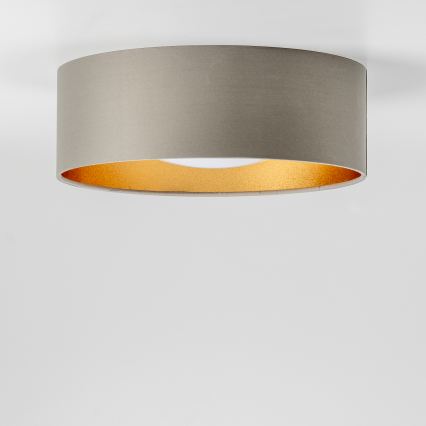 LED mennyezeti lámpatest LED/12W/230V átm. 32 cm taupe/arany