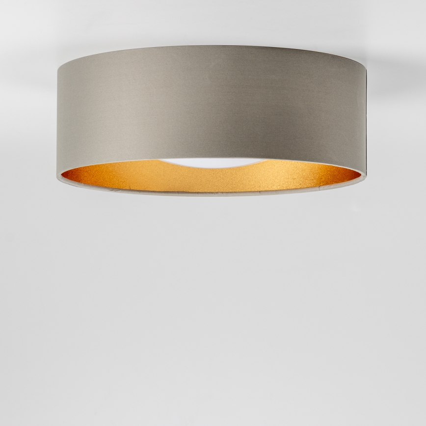 LED mennyezeti lámpatest LED/12W/230V átm. 32 cm taupe/arany