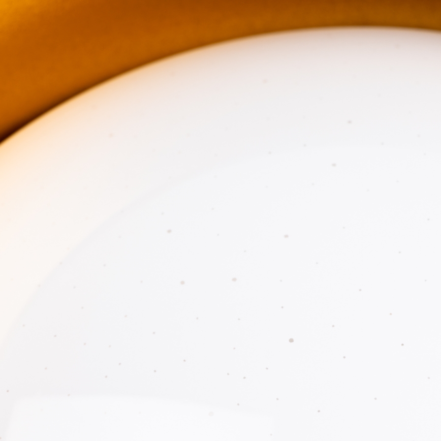 LED mennyezeti lámpatest LED/12W/230V átm. 32 cm taupe/arany
