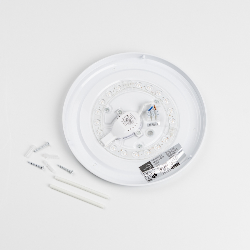 LED mennyezeti lámpatest LED/12W/230V átm. 32 cm taupe/arany