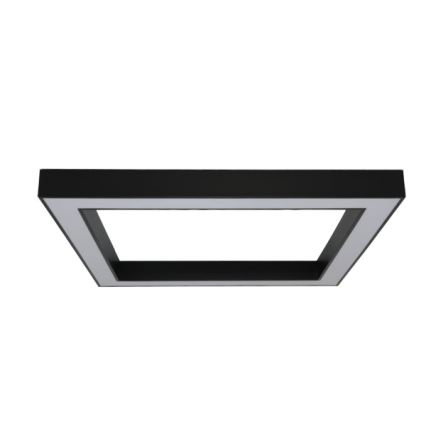 LED mennyezeti lámpatest LED/130W/230V 3000/4000/6500K 100x100 cm fekete