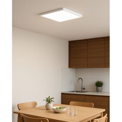 LED mennyezeti lámpatest LED/24W/230V 3000/4000/6500K 30x30 cm fehér