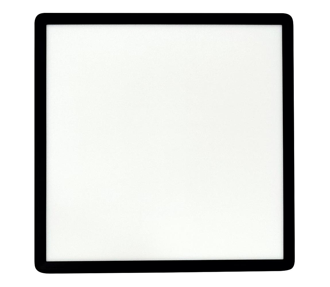 LED mennyezeti lámpatest LED/24W/230V 3000/4000/6500K 30x30 cm fekete 008 0001288