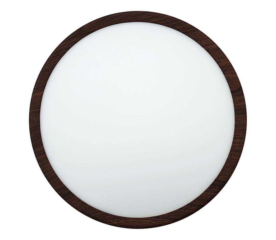 LED mennyezeti lámpatest LED/24W/230V 3000/4000/6500K átm. 30 cm barna 008 0001311