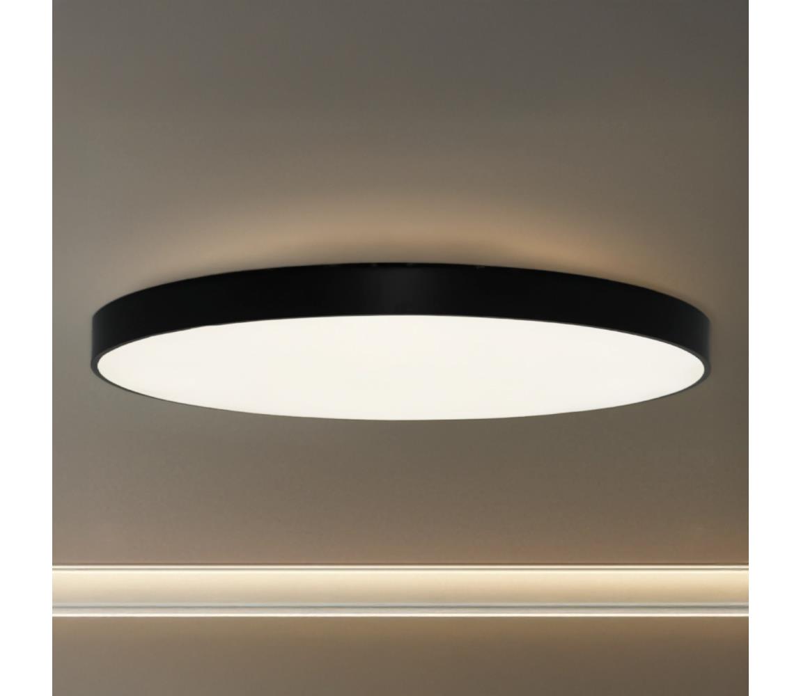 LED mennyezeti lámpatest LED/300W/230V 3000/4000/6500K Ø 120 cm fekete CL7134
