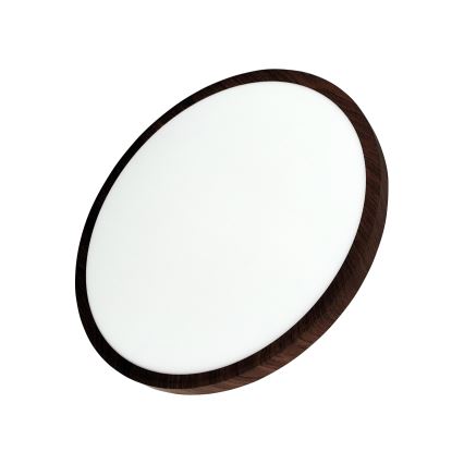 LED mennyezeti lámpatest LED/32W/230V 3000/4000/6500K átm. 40 cm barna