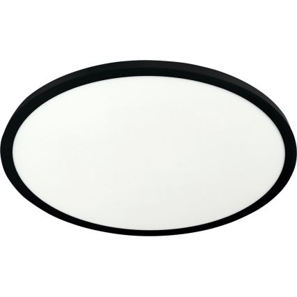 LED mennyezeti lámpatest LED/32W/230V 3000/4000/6500K átm. 40 cm fekete