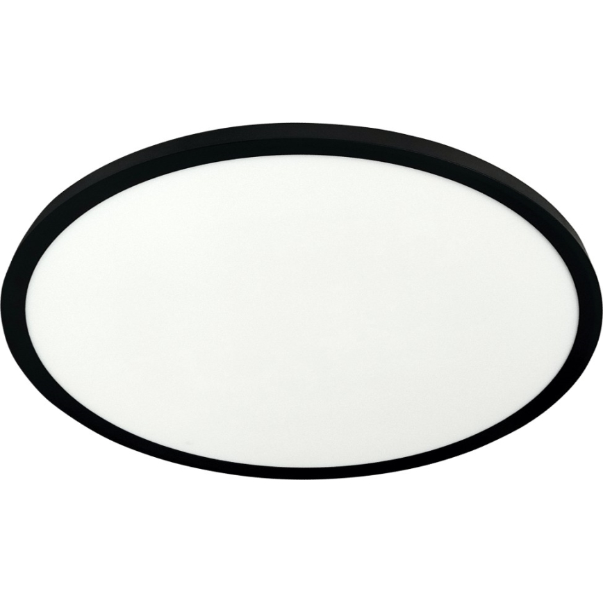 LED mennyezeti lámpatest LED/32W/230V 3000/4000/6500K átm. 40 cm fekete