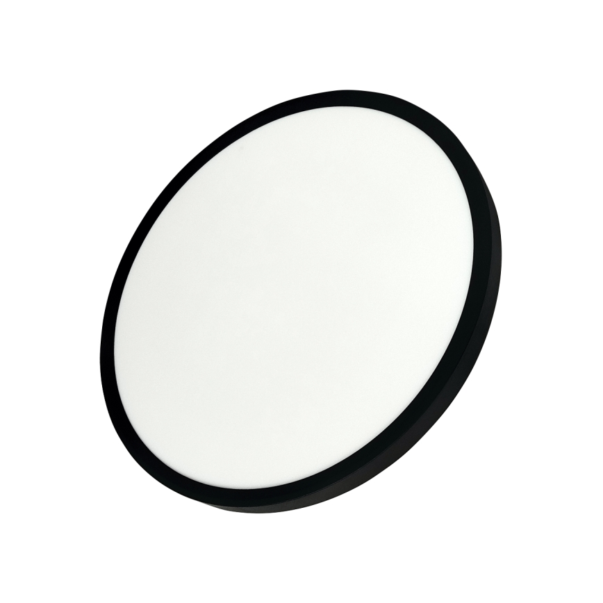 LED mennyezeti lámpatest LED/32W/230V 3000/4000/6500K átm. 40 cm fekete