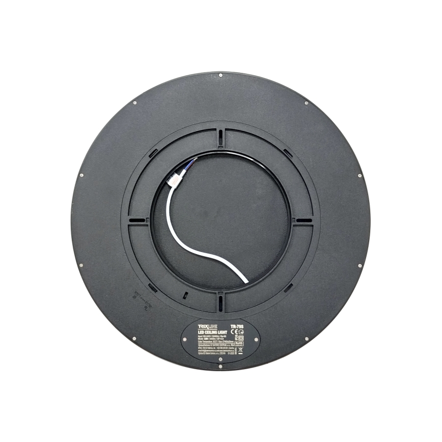 LED mennyezeti lámpatest LED/32W/230V 3000/4000/6500K átm. 40 cm fekete