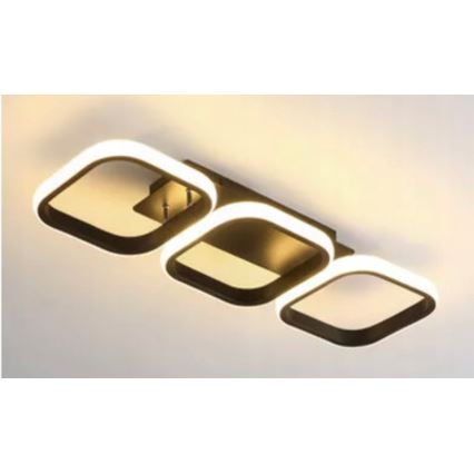 LED mennyezeti lámpatest LED/33W/230V fekete