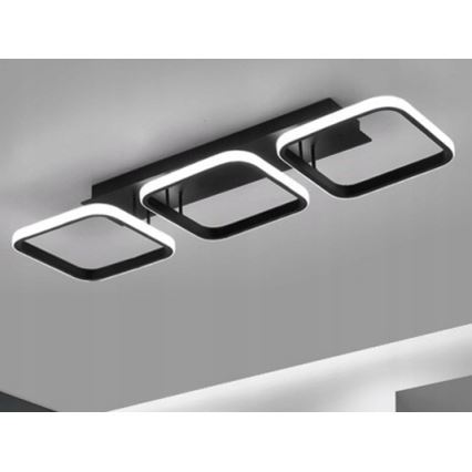 LED mennyezeti lámpatest LED/33W/230V fekete