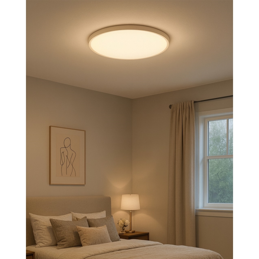 LED mennyezeti lámpatest LED/40W/230V 3000/4000/6500K átm. 50 cm fehér
