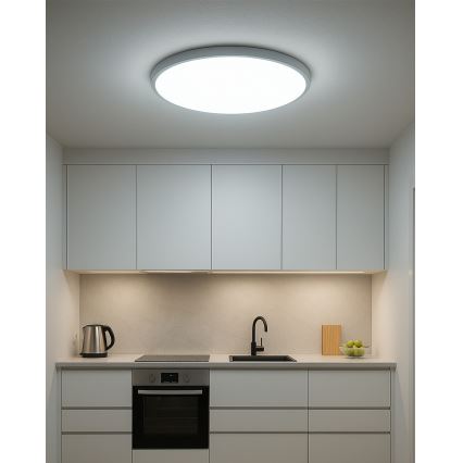 LED mennyezeti lámpatest LED/40W/230V 3000/4000/6500K átm. 50 cm fehér