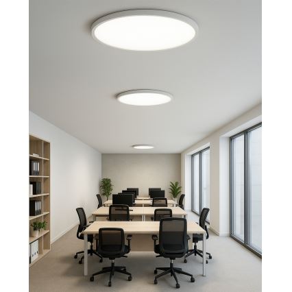 LED mennyezeti lámpatest LED/40W/230V 3000/4000/6500K átm. 50 cm fehér
