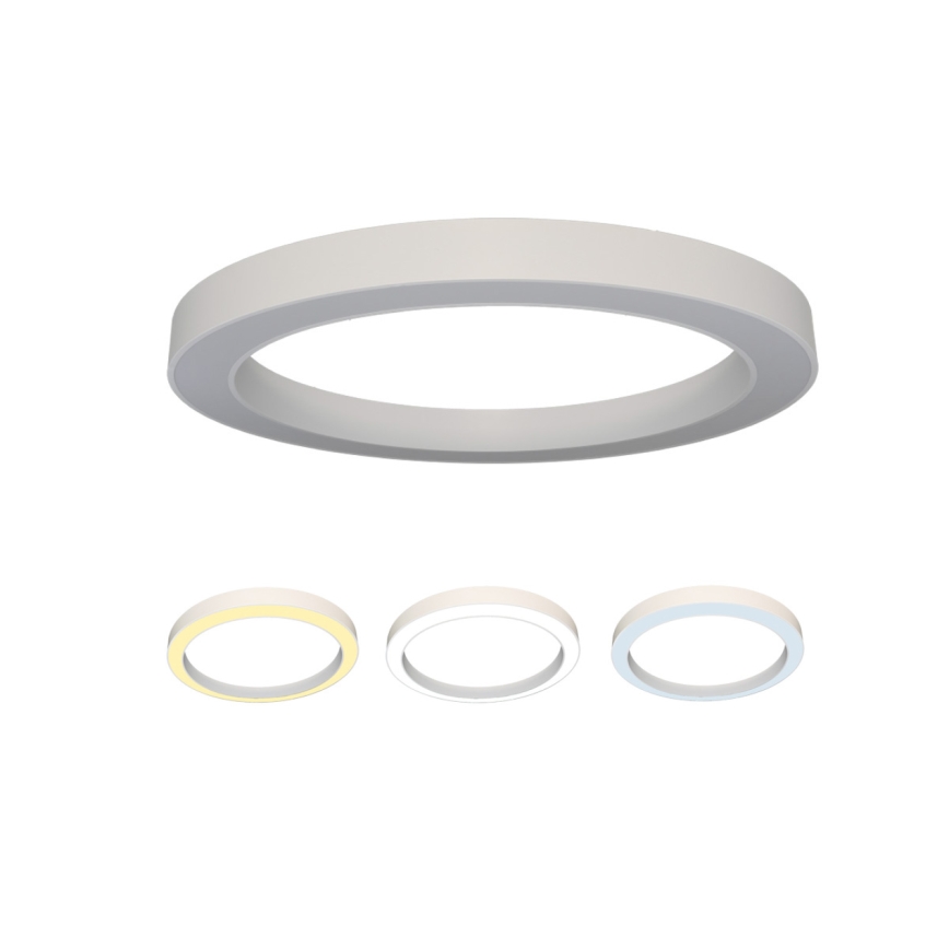 LED mennyezeti lámpatest LED/80W/230V 3000/4000/6500K Ø 80 cm fehér