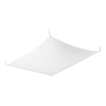 LED mennyezeti lámpatest LUNA 2xG13/8,5W/230V 80x105 cm fehér