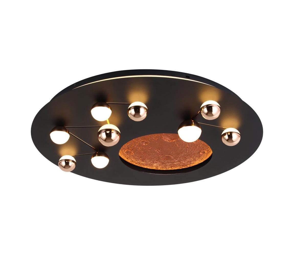 LED mennyezeti lámpatest MARS LED/58W/230V 3000K fekete 701CHD1688