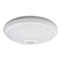 LED mennyezeti lámpatest mozgás- és alkonyérzékelővel LED/12W/230V