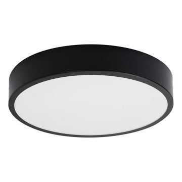 LED mennyezeti lámpatest ONYX, 32 W, 230 V, Ø 40 cm, fekete