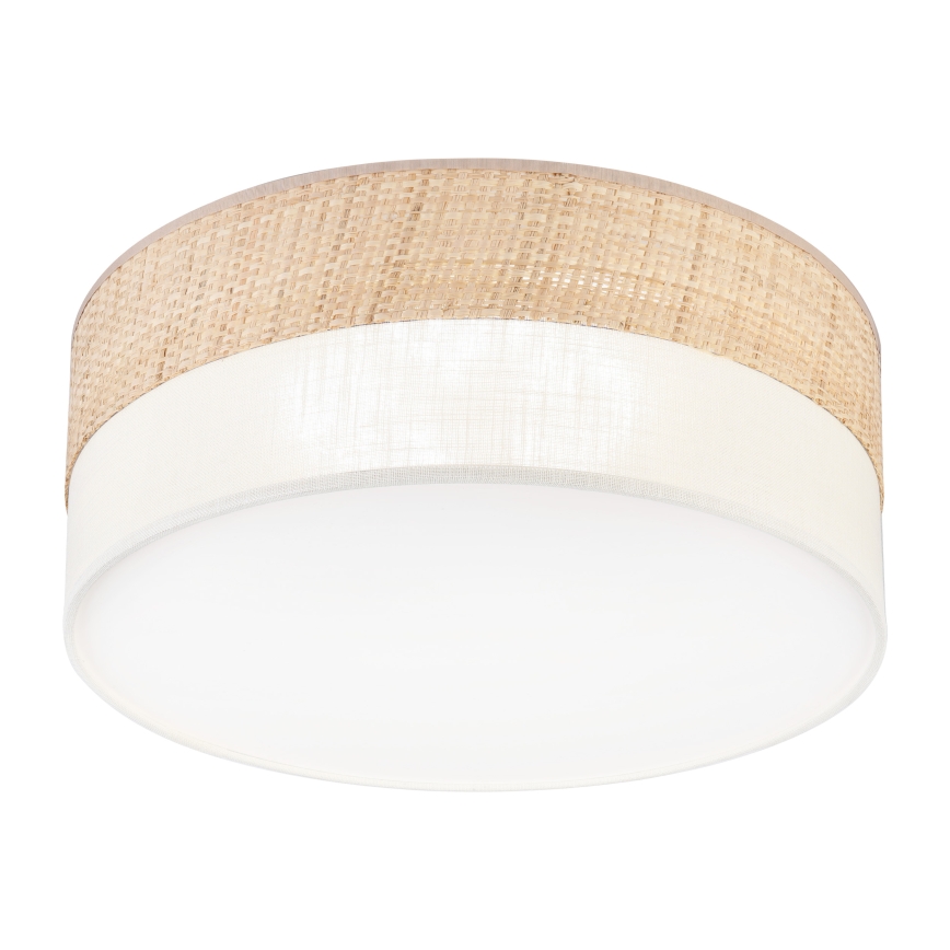 LED mennyezeti lámpa SIRJA BOHO LED/20W/230V 4000K átm. 35 cm bézs/krém