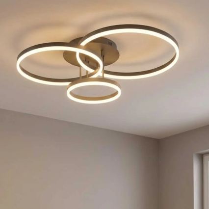 LED mennyezeti lámpatest VAASA LED/58W/230V 3000K fekete