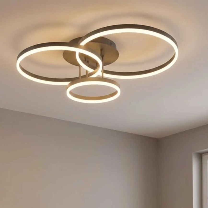 LED mennyezeti lámpatest VAASA LED/58W/230V 3000K fekete