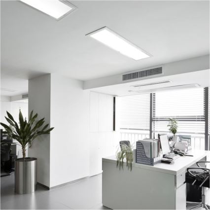 LED Mennyezeti panel BRISBANE LED/36W/230V 4000K 29,5x119 cm fehér