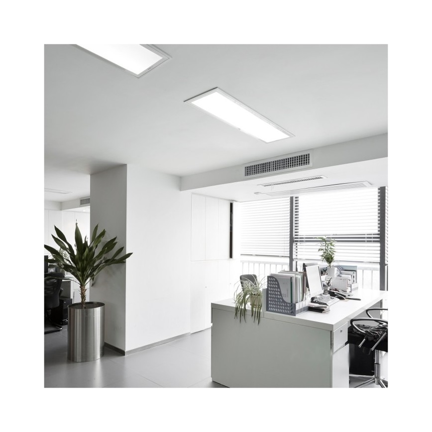 LED Mennyezeti panel BRISBANE LED/36W/230V 4000K 29,5x119 cm fehér