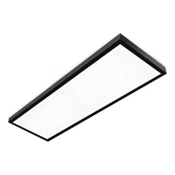 LED Mennyezeti panel BRISBANE LED/36W/230V 4000K 29,5x119 cm fekete